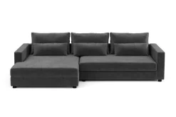 Ecksofa NAEL links anthrazit