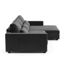 Ecksofa NAEL rechts anthrazit