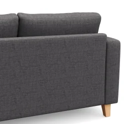 Ecksofa NOLAN rechts anthrazit