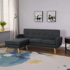 Ecksofa SALLY anthrazit