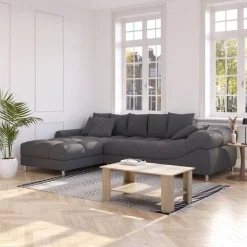 Ecksofa SUMMER links anthrazit