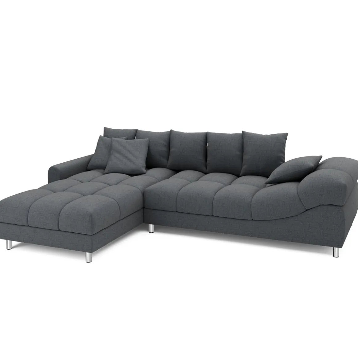 Ecksofa SUMMER links anthrazit