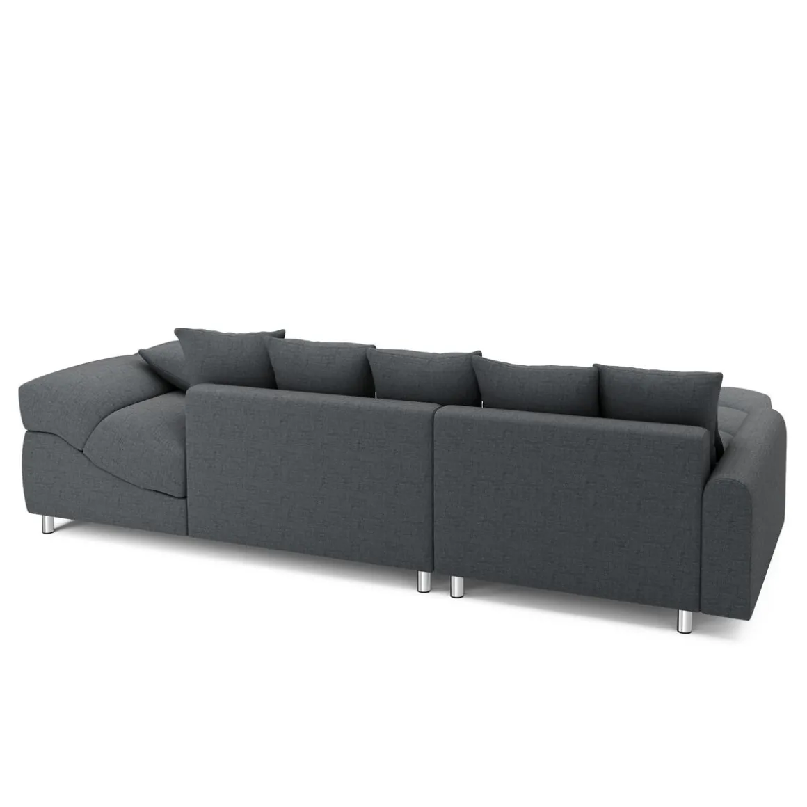 Ecksofa SUMMER links anthrazit