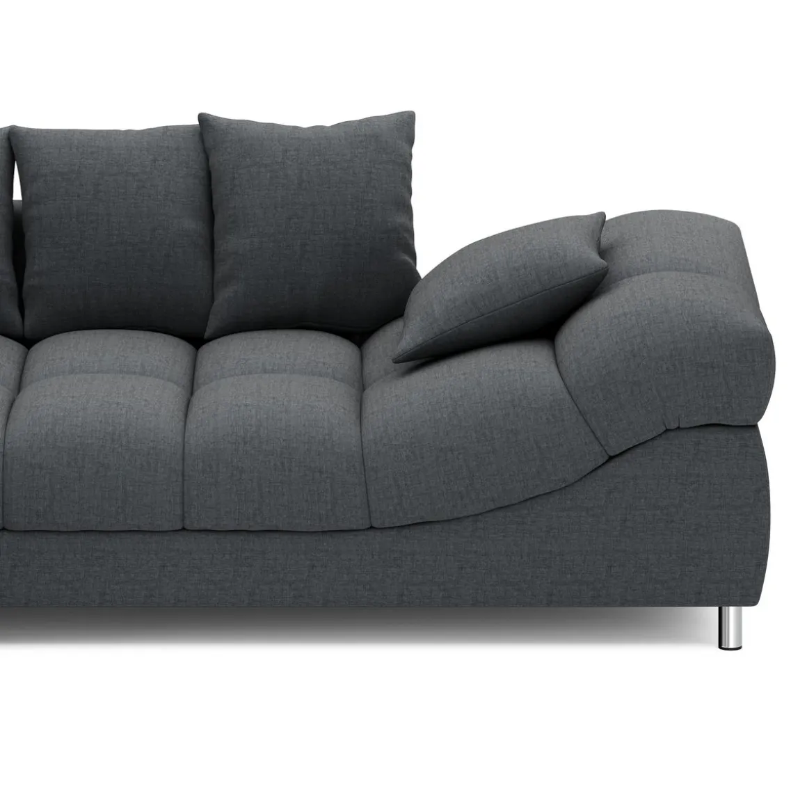 Ecksofa SUMMER links anthrazit