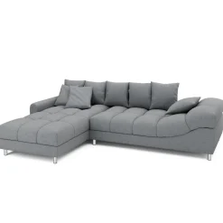 Ecksofa SUMMER links grau