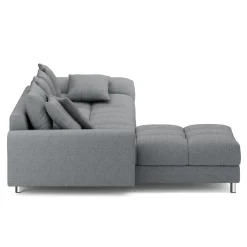 Ecksofa SUMMER links grau