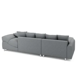 Ecksofa SUMMER links grau