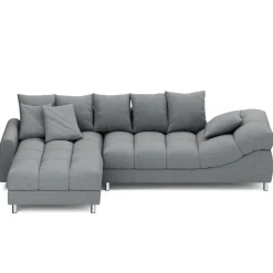 Ecksofa SUMMER links grau