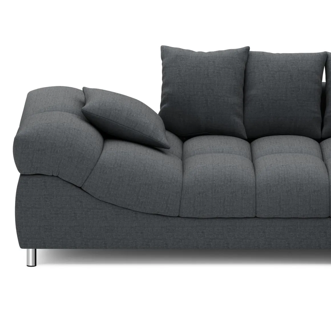 Ecksofa SUMMER rechts anthrazit
