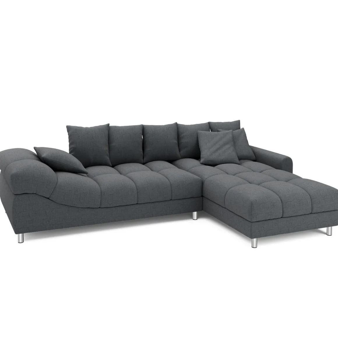 Ecksofa SUMMER rechts anthrazit