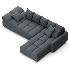 Ecksofa SUMMER rechts anthrazit