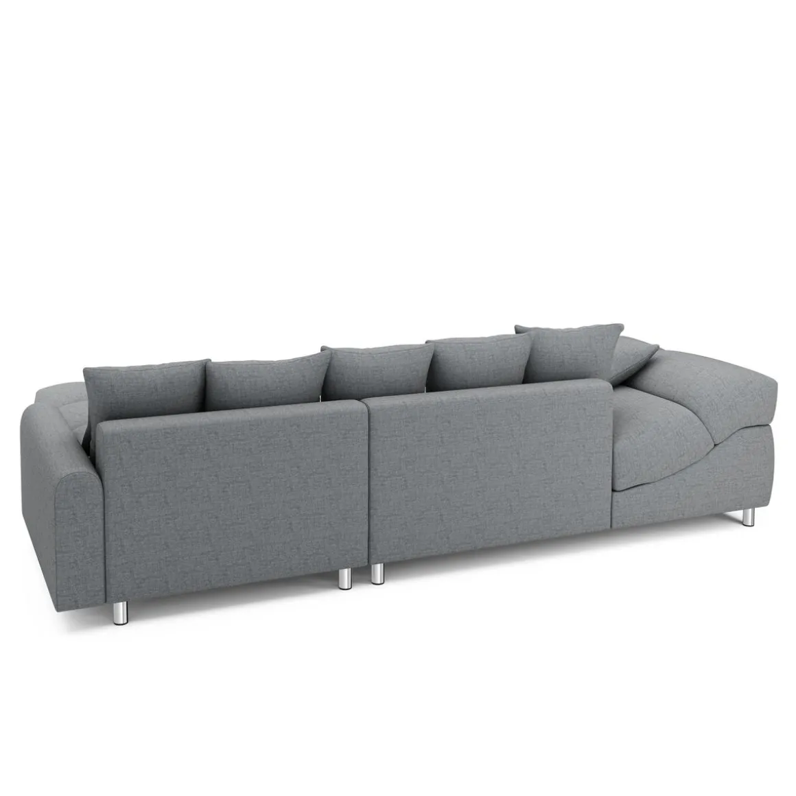 Ecksofa SUMMER rechts grau