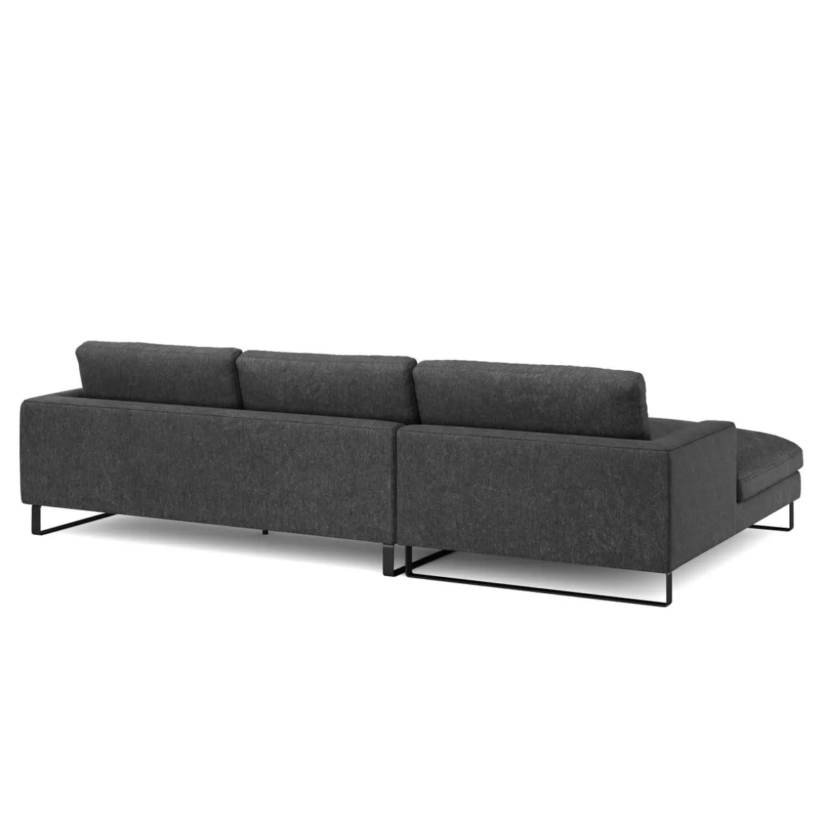 Ecksofa THILO links anthrazit