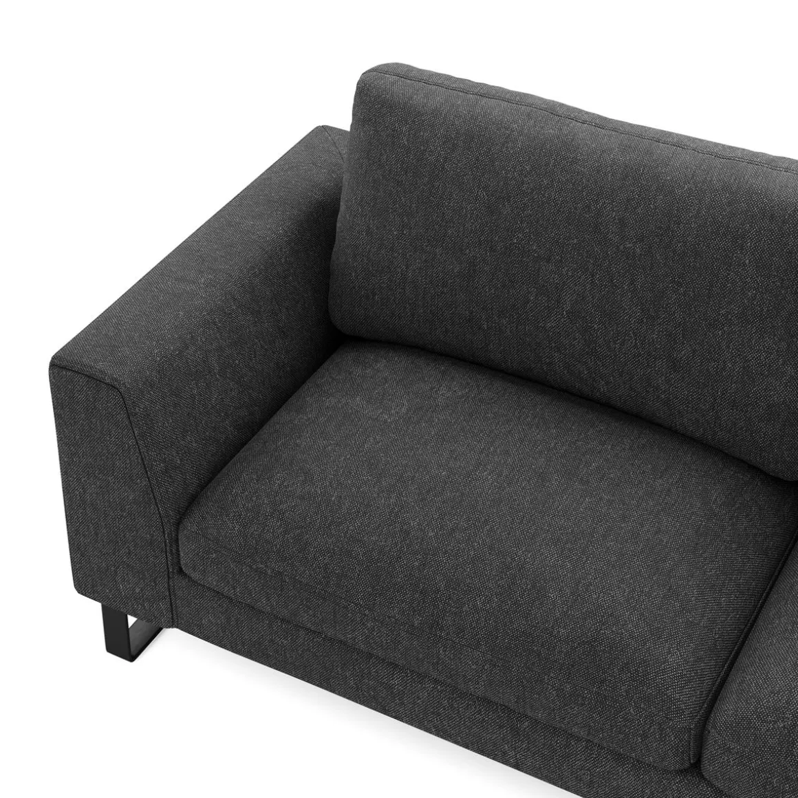 Ecksofa THILO rechts anthrazit