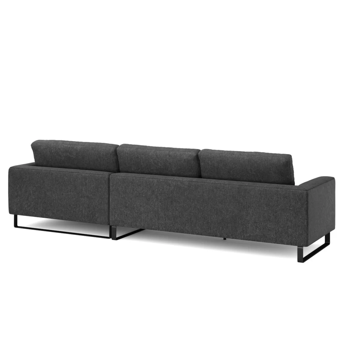 Ecksofa THILO rechts anthrazit