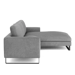 Ecksofa THILO rechts grau
