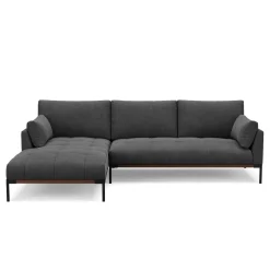 Ecksofa TIMBER links anthrazit