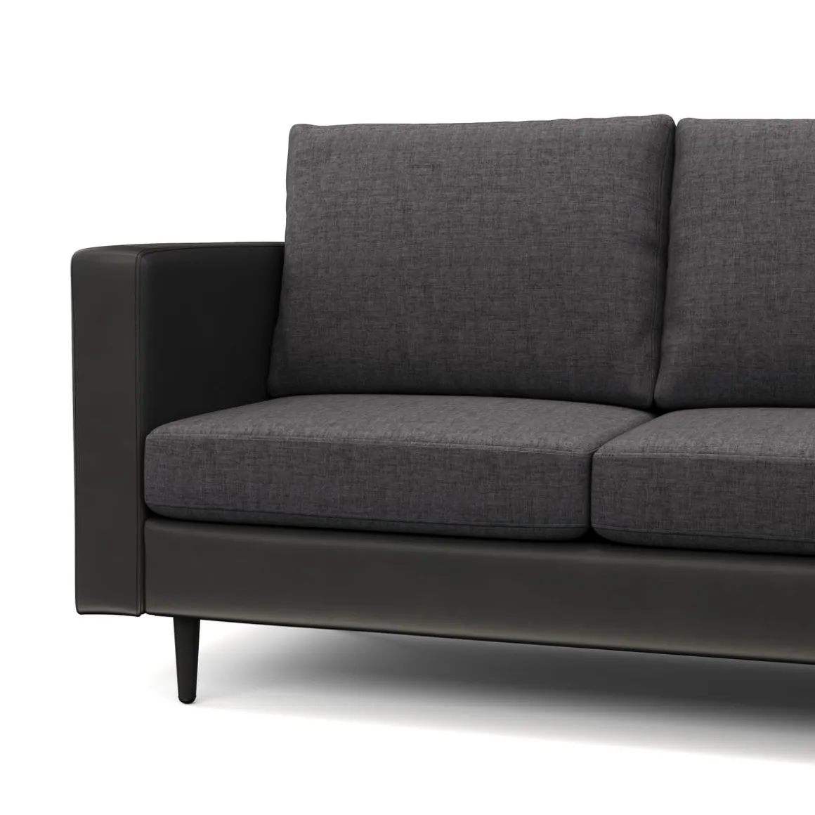Ecksofa TYLER rechts anthrazit