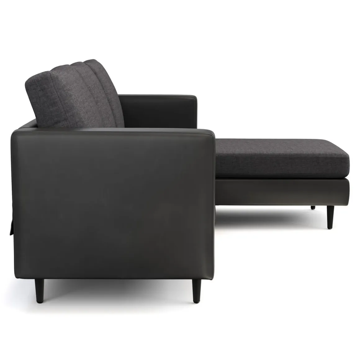 Ecksofa TYLER rechts anthrazit