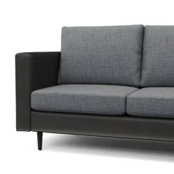Ecksofa TYLER rechts grau