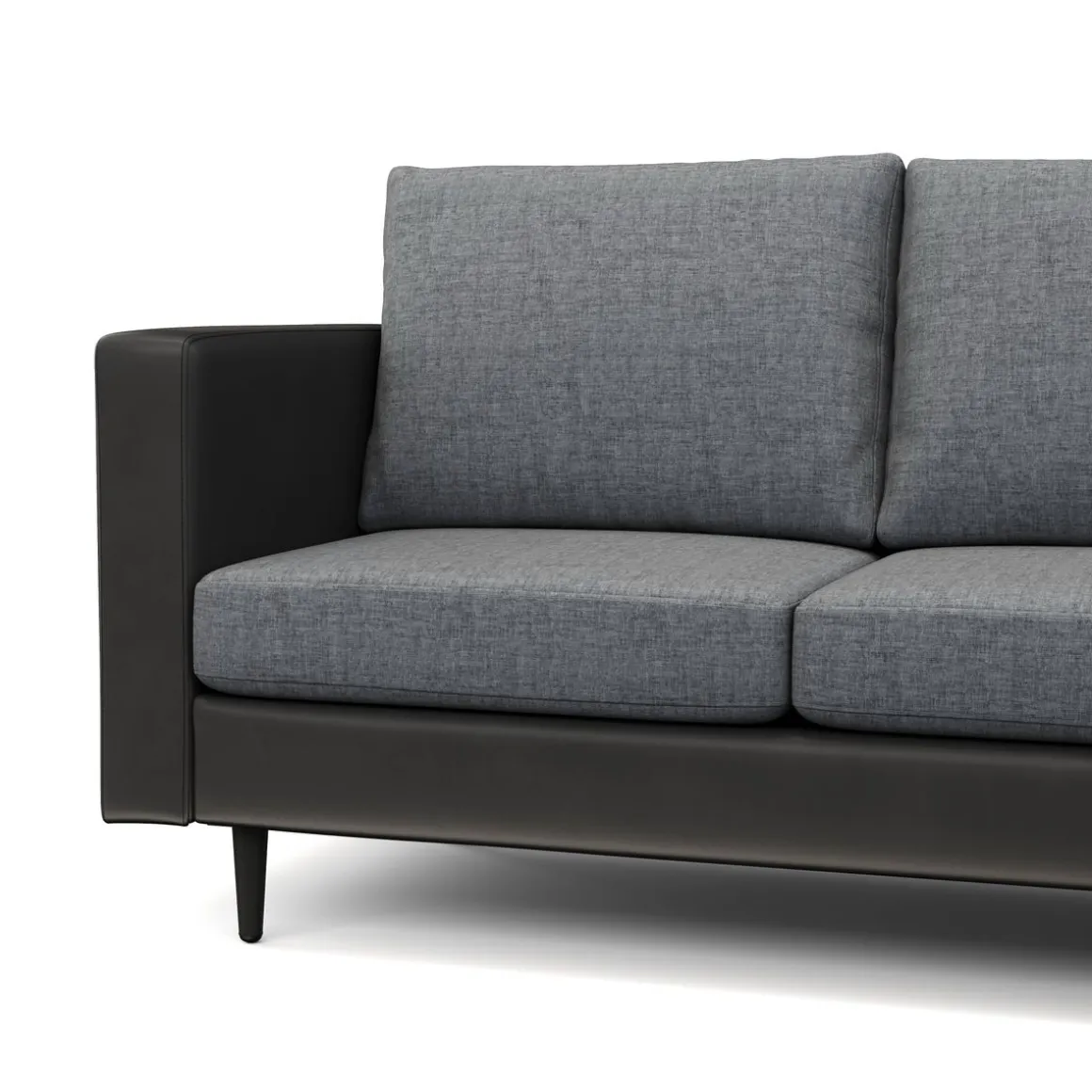 Ecksofa TYLER rechts grau