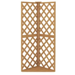 Eckspalier Rankgitter 50 x 50 x 145 cm natur