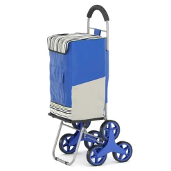 Einkaufstrolley faltbar MILLY 45L blau