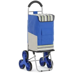 Einkaufstrolley faltbar MILLY 45L blau