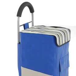 Einkaufstrolley faltbar MILLY 45L blau
