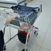 Einkaufswagentasche mit Kühlfach 40L grau