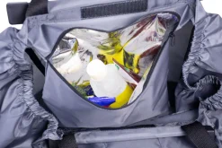 Einkaufswagentasche mit Kühlfach 40L grau