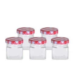 Einmachglas 5er Set 50 ml