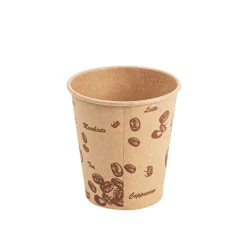 Einwegbecher 200 ml 1000 Stk. braun