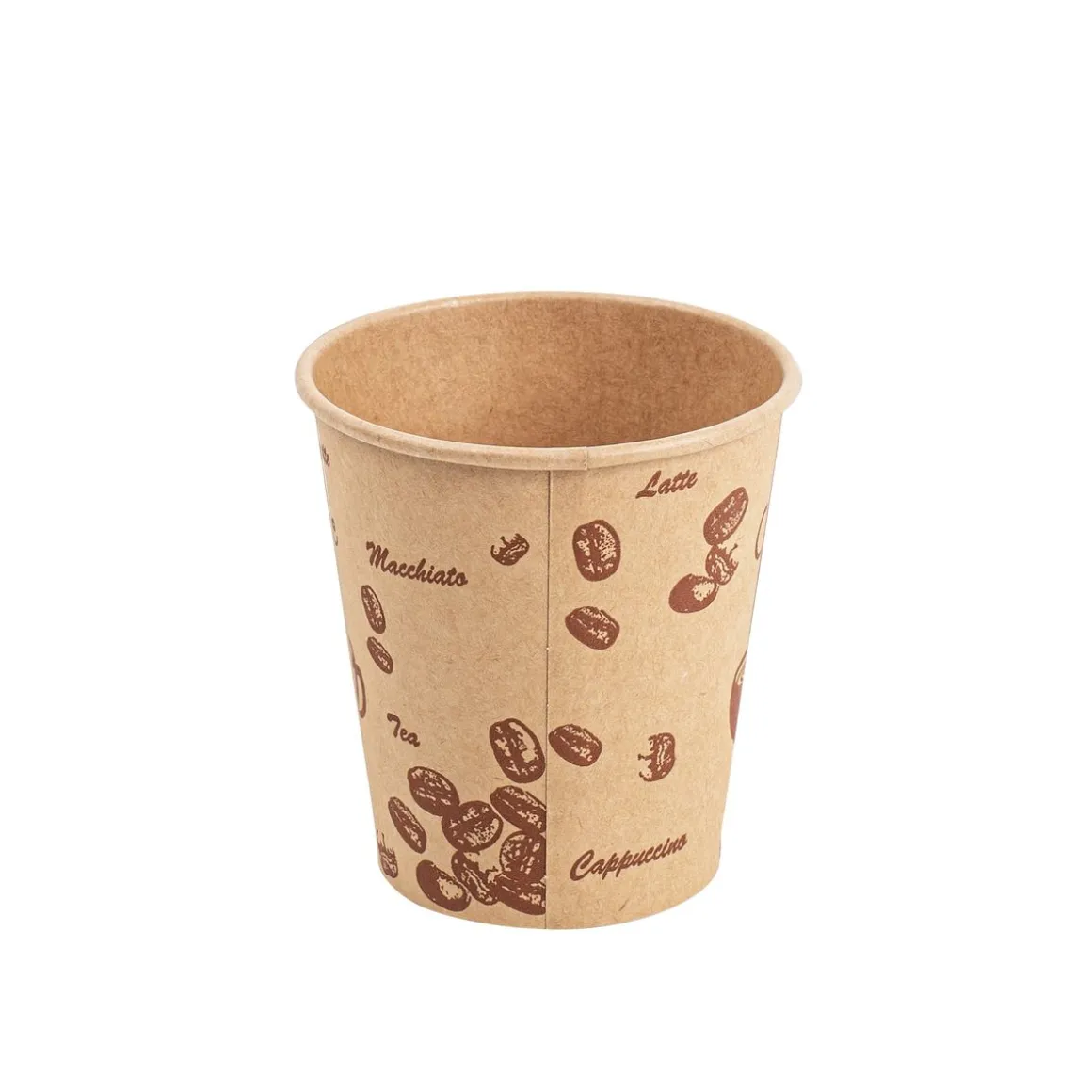 Einwegbecher 200 ml 1000 Stk. braun