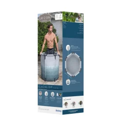 Eisbad Lay-Z-Spa GLACIAL DIP rund 90 x 80 cm