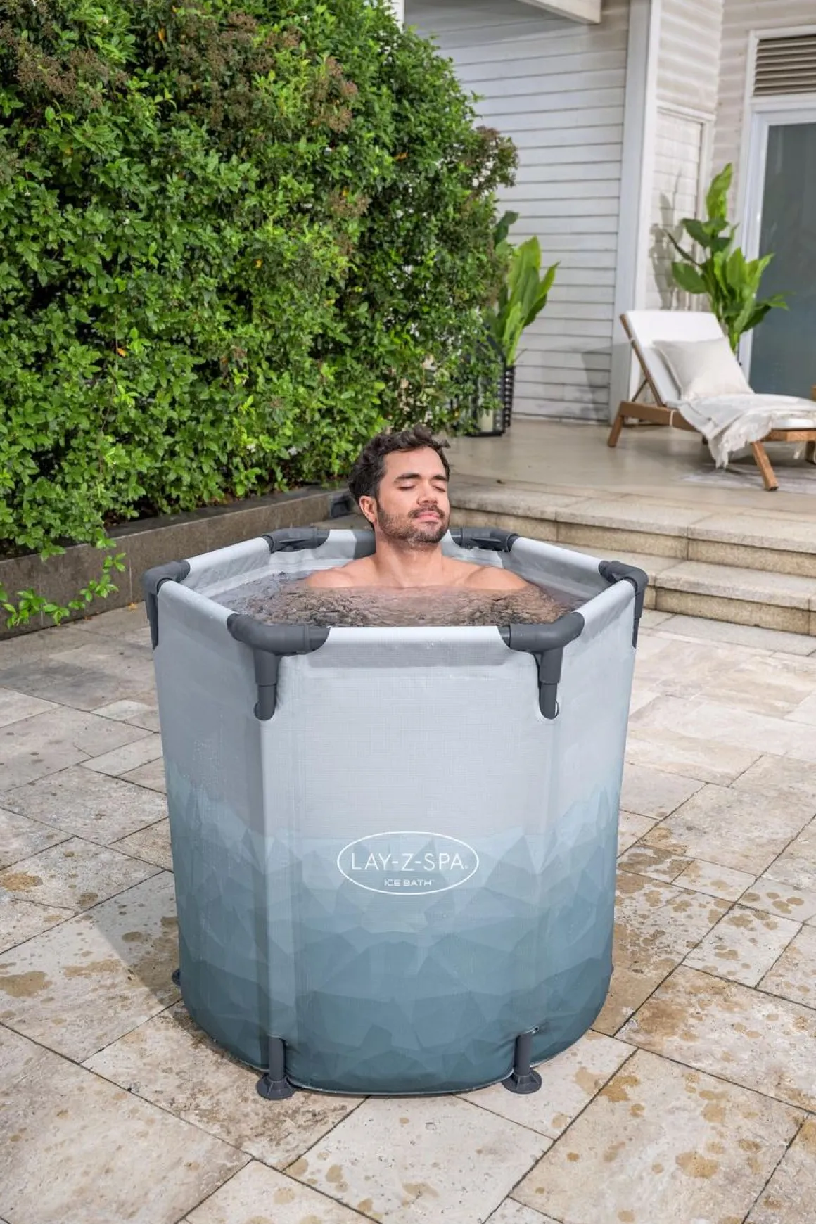 Eisbad Lay-Z-Spa GLACIAL DIP rund 90 x 80 cm