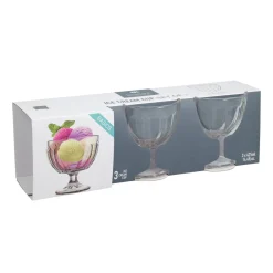 Eisbecher Glas 425 ml 3er Set