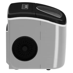 Eiswürfelmaschine Edelstahl 1.2L - 12 kg / 24 h
