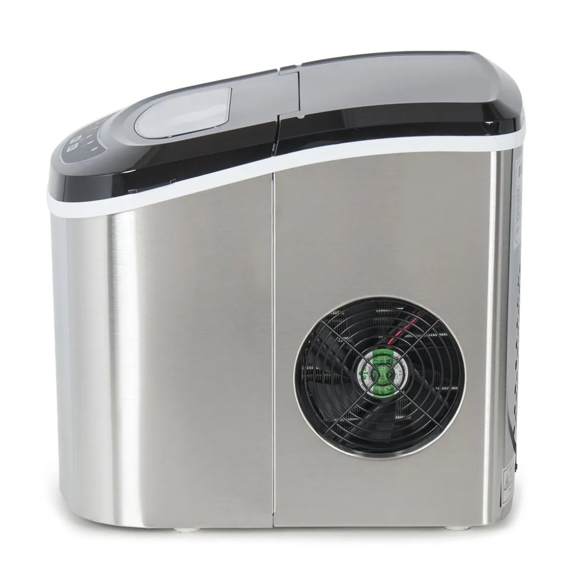 Eiswürfelmaschine Edelstahl 12 kg / 24 h