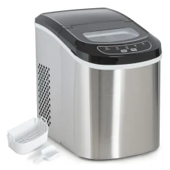 Eiswürfelmaschine Edelstahl 12 kg / 24 h