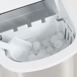 Eiswürfelmaschine Edelstahl 12 kg / 24 h