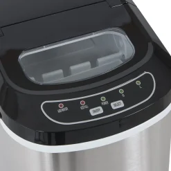 Eiswürfelmaschine Edelstahl 12 kg / 24 h