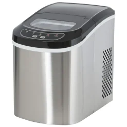Eiswürfelmaschine Edelstahl 12 kg / 24 h