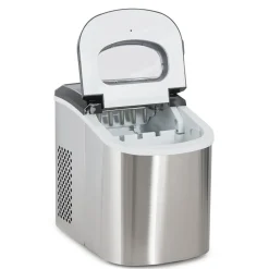 Eiswürfelmaschine Edelstahl 12 kg / 24 h