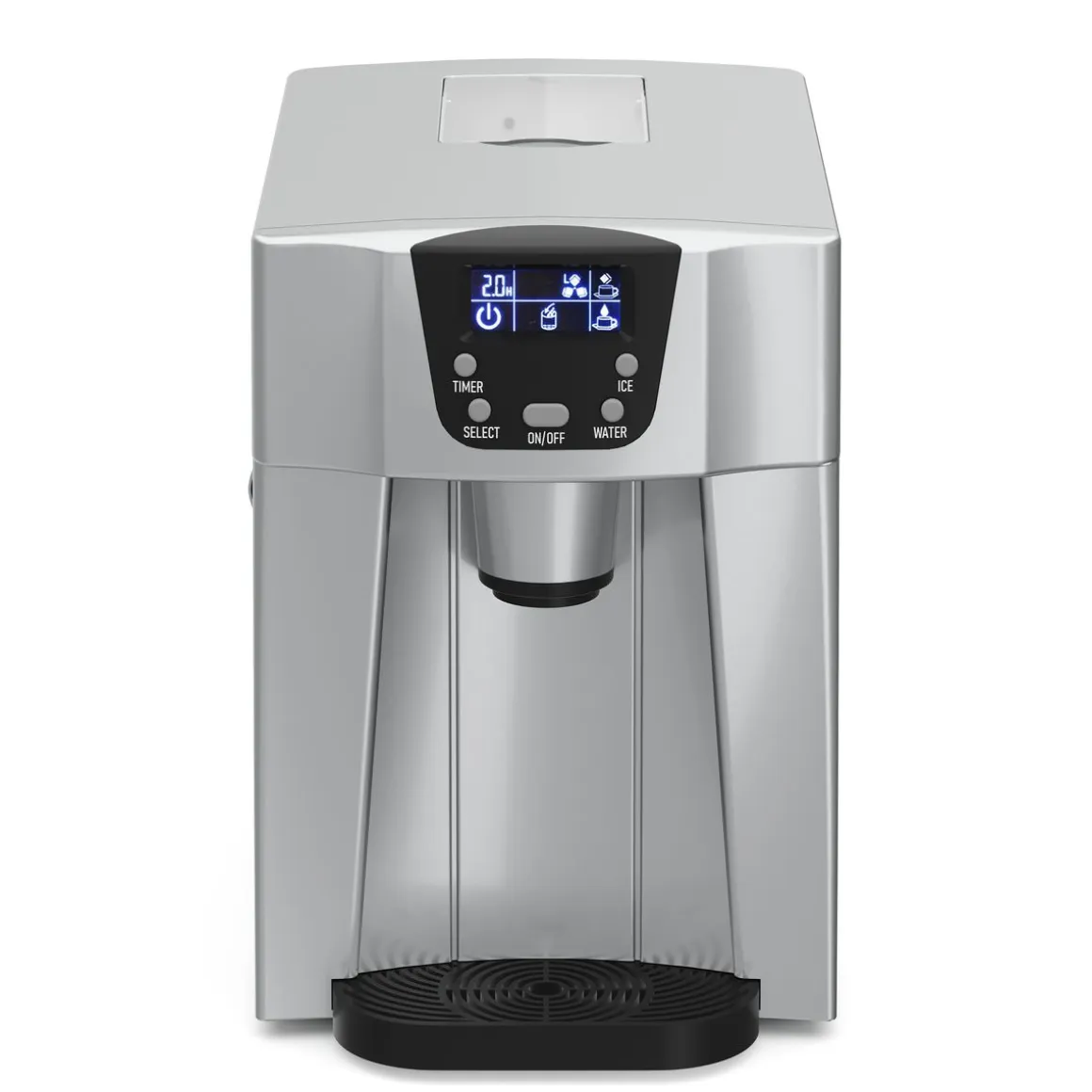 Eiswürfelmaschine grau 12 kg / 24 h