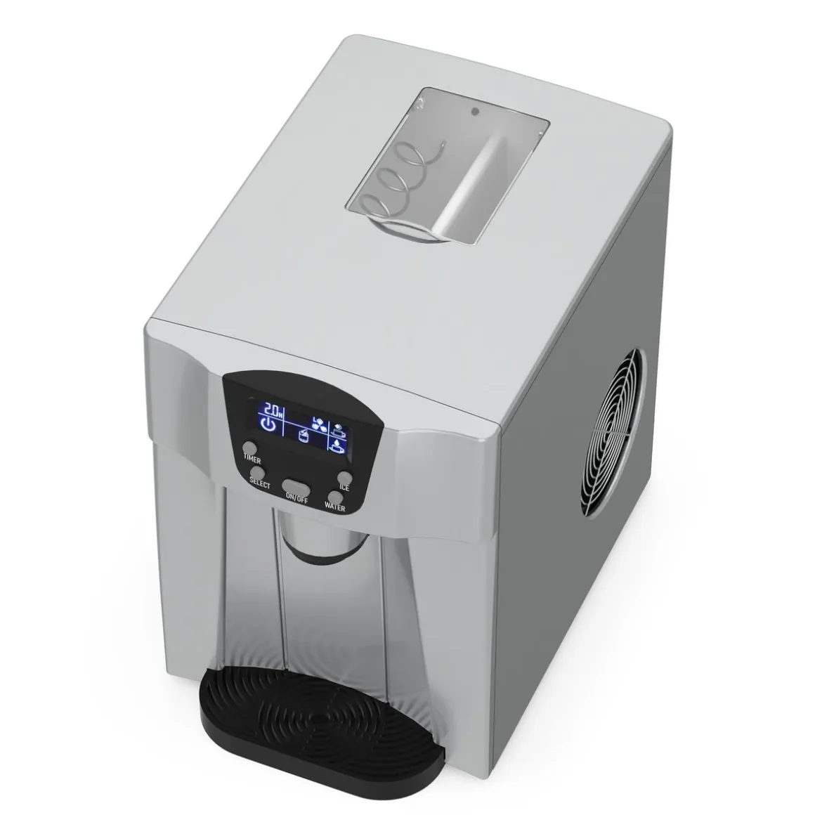 Eiswürfelmaschine grau 12 kg / 24 h