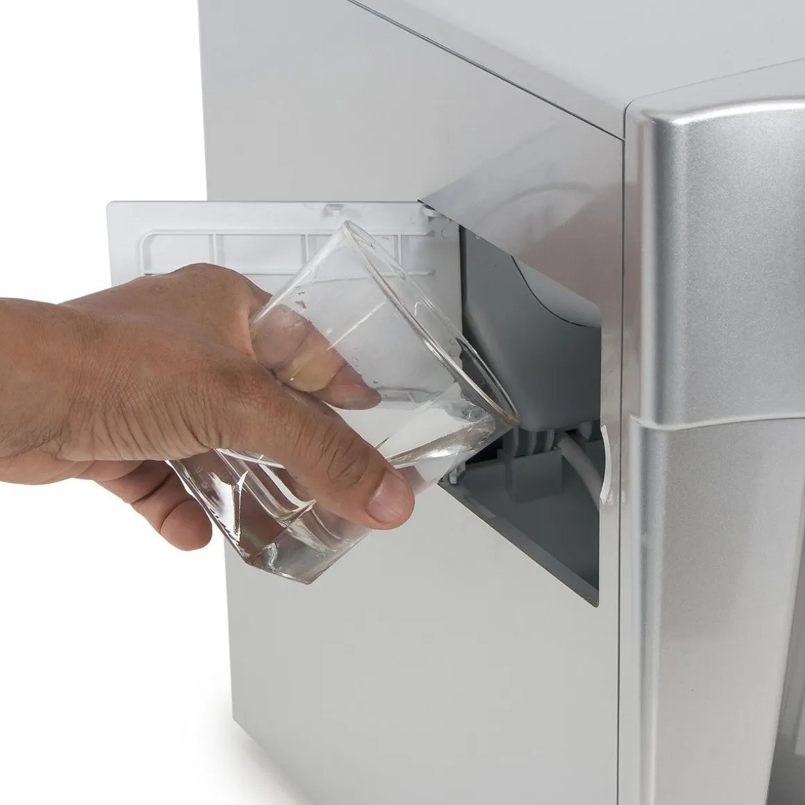 Eiswürfelmaschine grau 12 kg / 24 h
