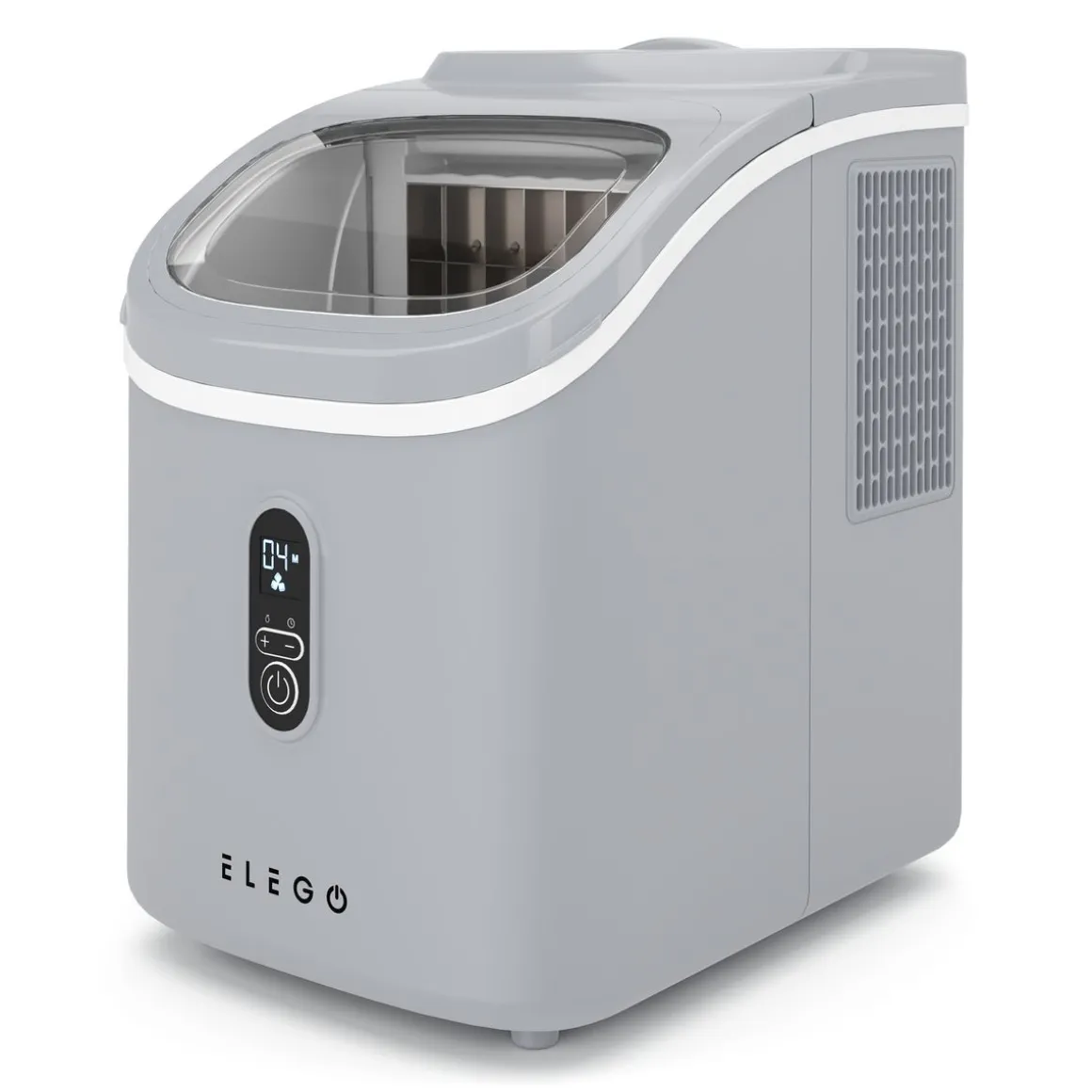 Eiswürfelmaschine KRIGA grau 2L - 15 kg / 24 h