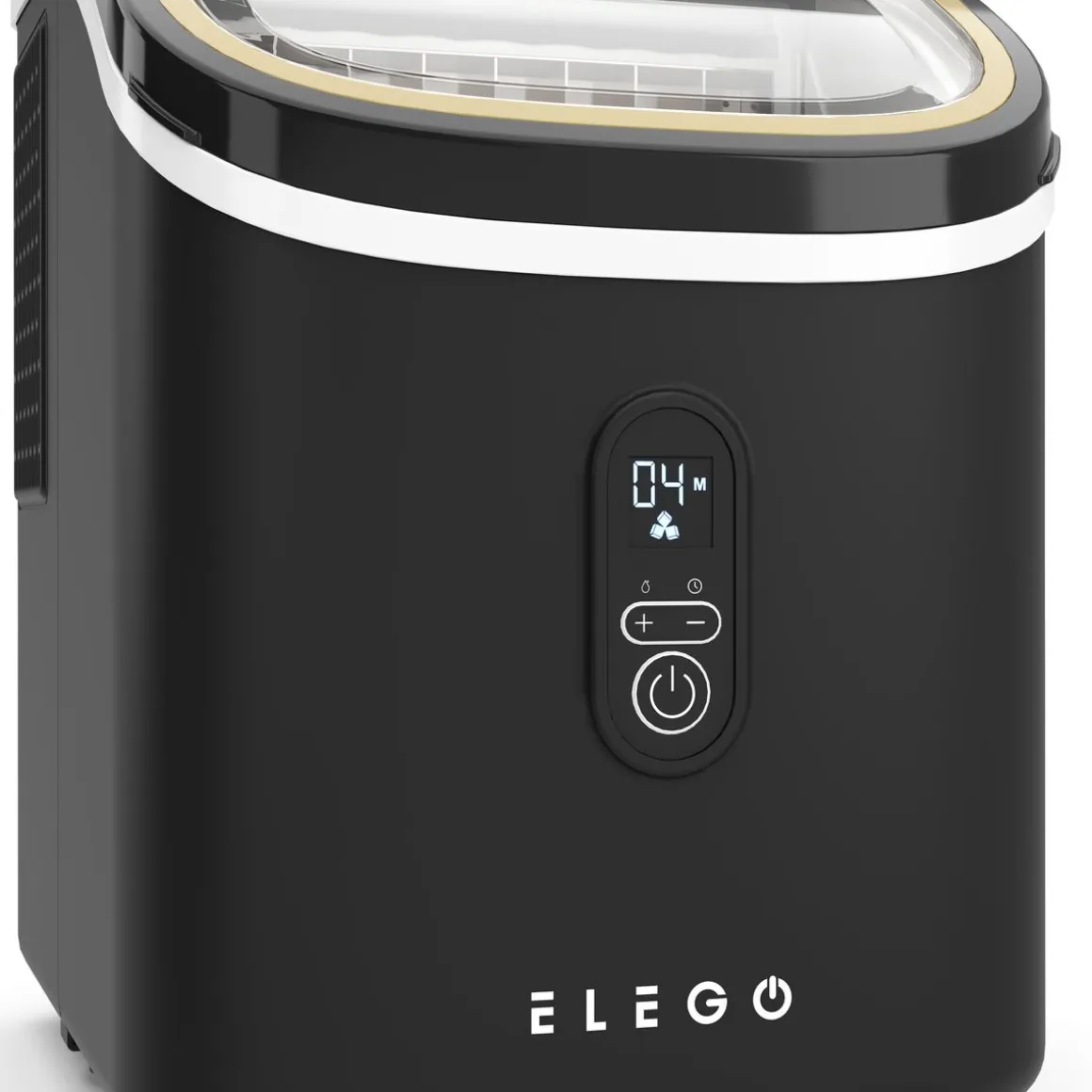 Eiswürfelmaschine KRIGA schwarz 2L - 15 kg / 24 h