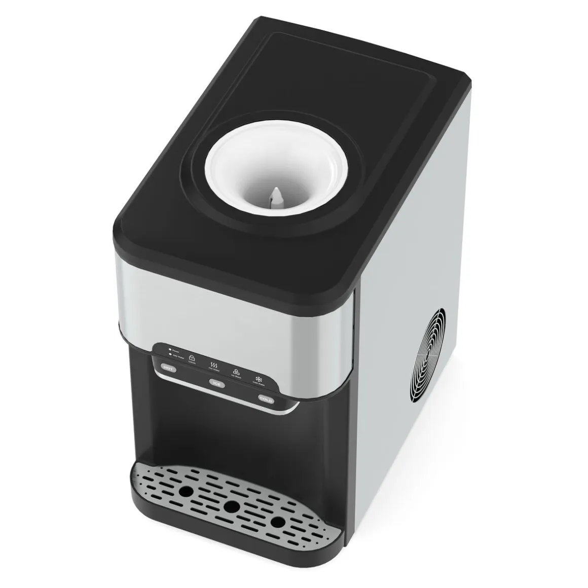 Eiswürfelmaschine mit Wasserspender 20 kg / 24 h
